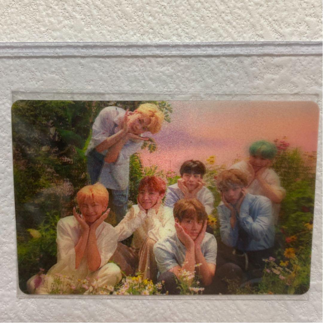 BTS 限定　3Dトレカ　LOVE YOUR SELF