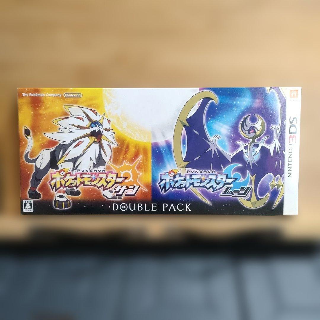 【新品未開封】3DS ポケットモンスター サン・ムーン ダブルパック