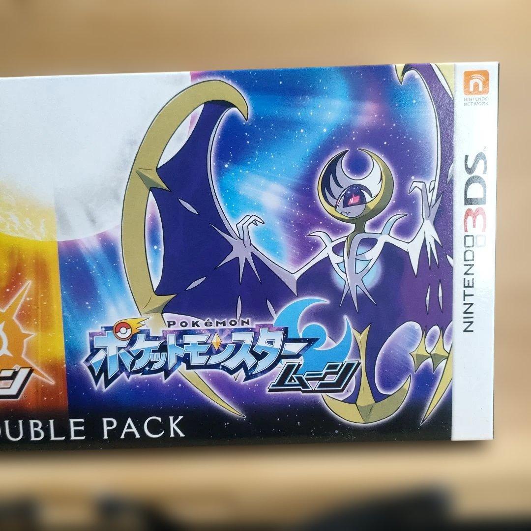 【新品未開封】3DS ポケットモンスター サン・ムーン ダブルパック