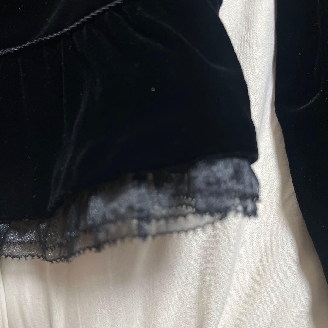 ドロップ★新品未使用★トッカ ノーカラージャケット 0