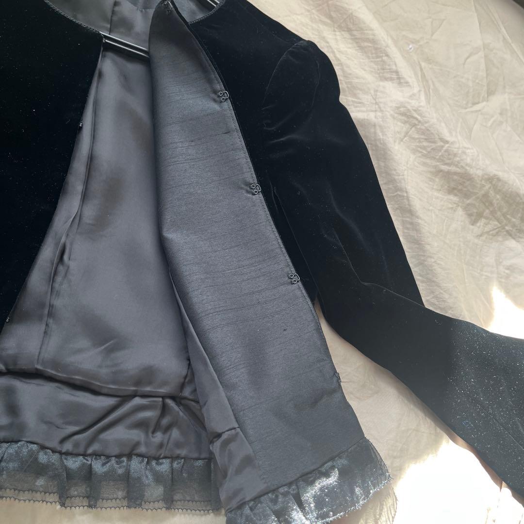 ドロップ★新品未使用★トッカ ノーカラージャケット 0