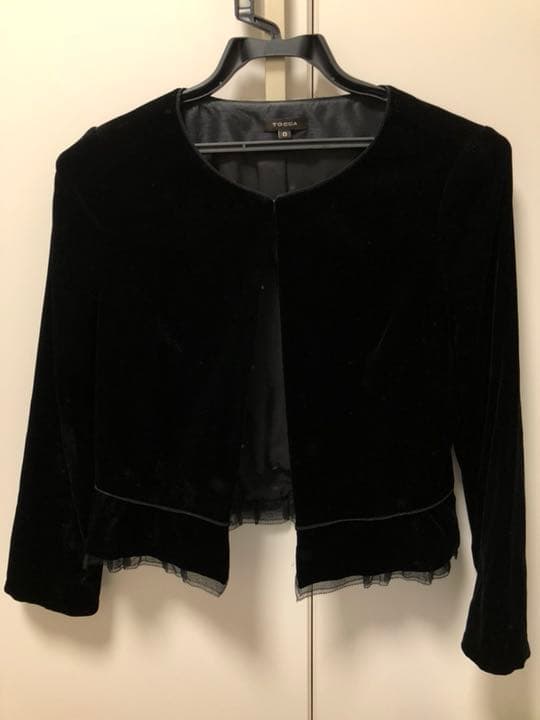 ドロップ★新品未使用★トッカ ノーカラージャケット 0