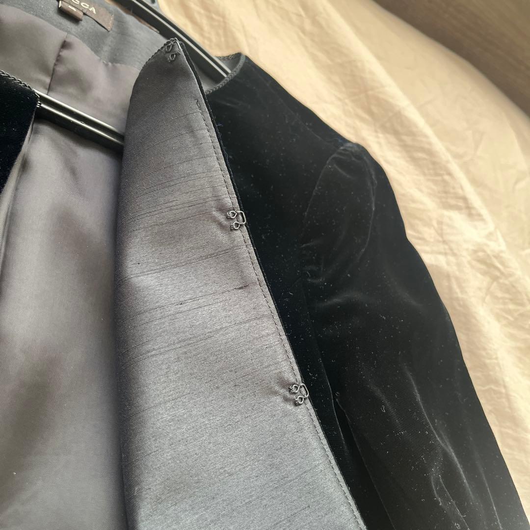 ドロップ★新品未使用★トッカ ノーカラージャケット 0