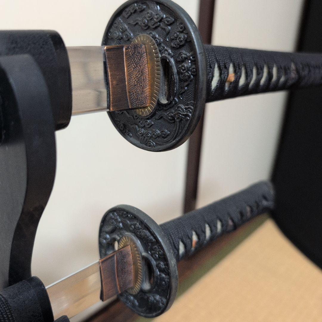 模造刀　 大太刀　小太刀　黒色柄