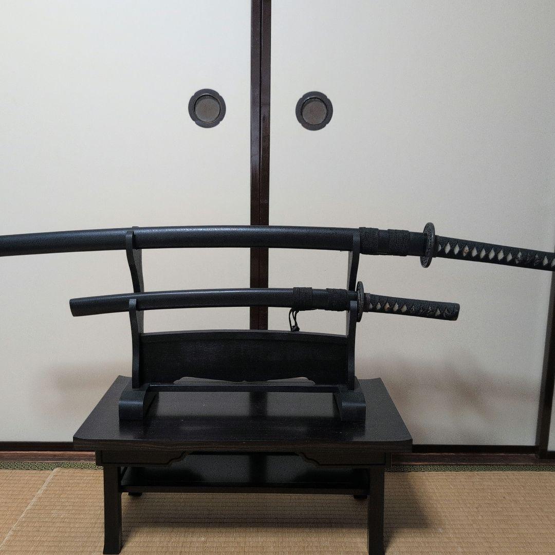 模造刀　 大太刀　小太刀　黒色柄