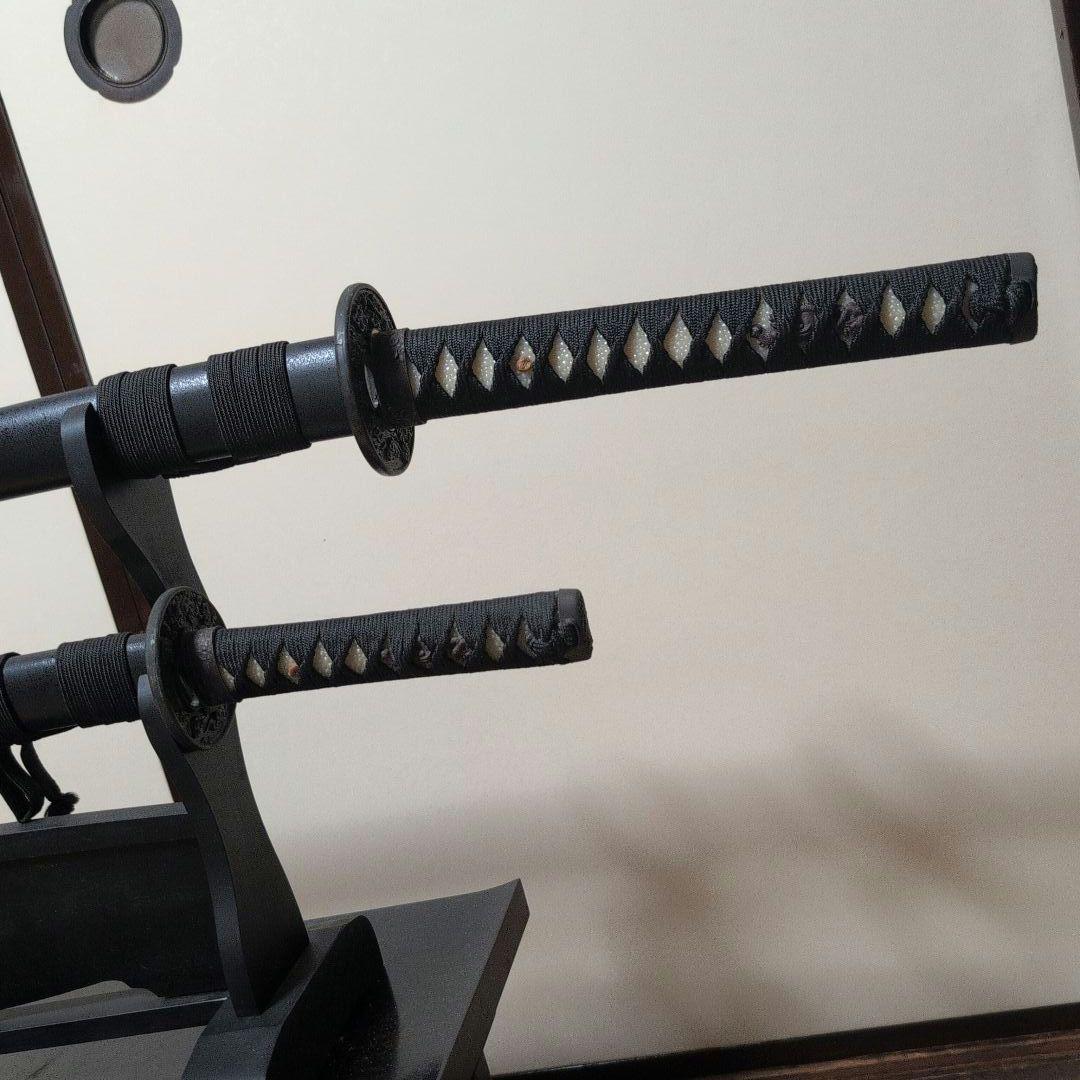 模造刀　 大太刀　小太刀　黒色柄