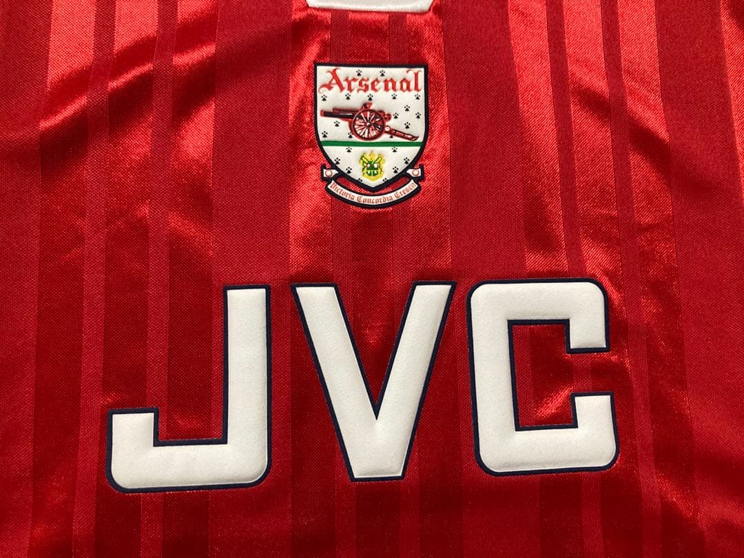 【新品未使用タグ付き】アーセナル92-94ホーム復刻ユニフォーム国内正規品