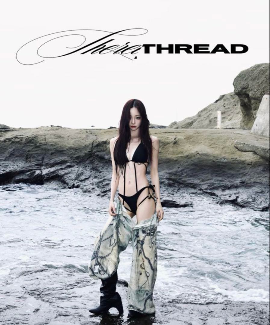 水着・ラッシュガード theredthread S tinyring bikini set black