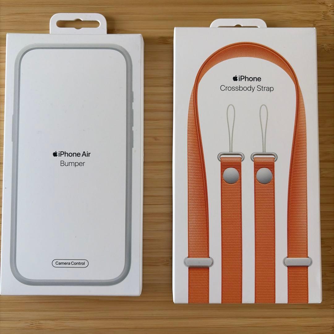 iPhone Air Bumper & Crossbody Strap セット