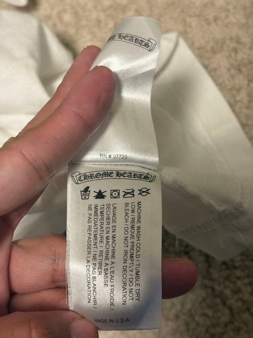 CHROME HEARTS | クロムハーツ Neck Logo Tee