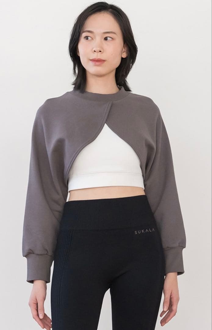 【ハル】SUKALA モックネックスウェットスリーブカバー　ピラティス