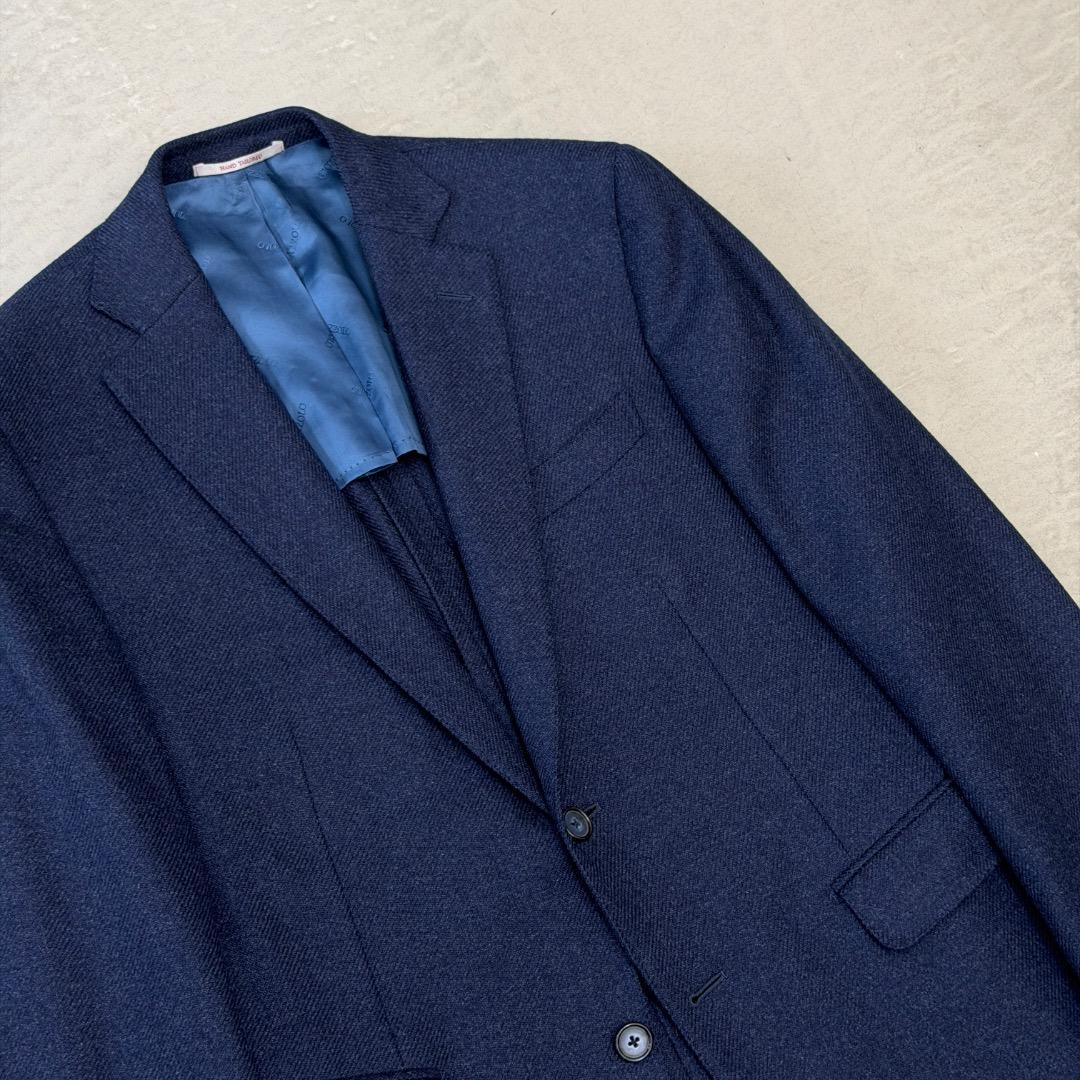 ジ*ン様 【美品】 ラヴァッツォーロ ジャケット カシミヤ ネイビー RAVAZ