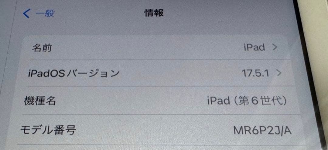 江*行様 iPad 第6世代 32GB シルバー Wi-Fi+Cellular