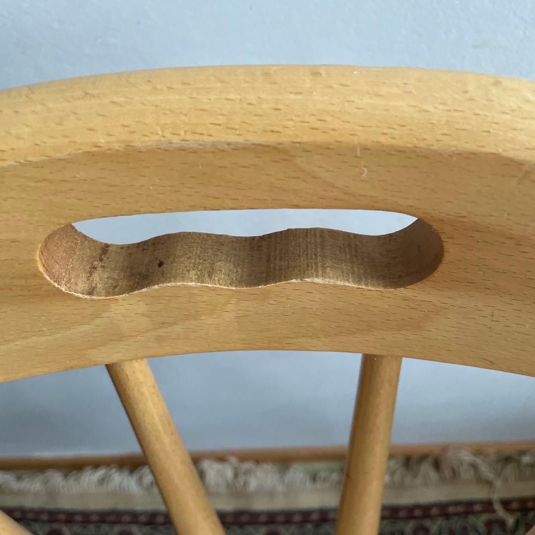 柏木工　ダイニングチェア　ウィンザーチェア　1脚　②