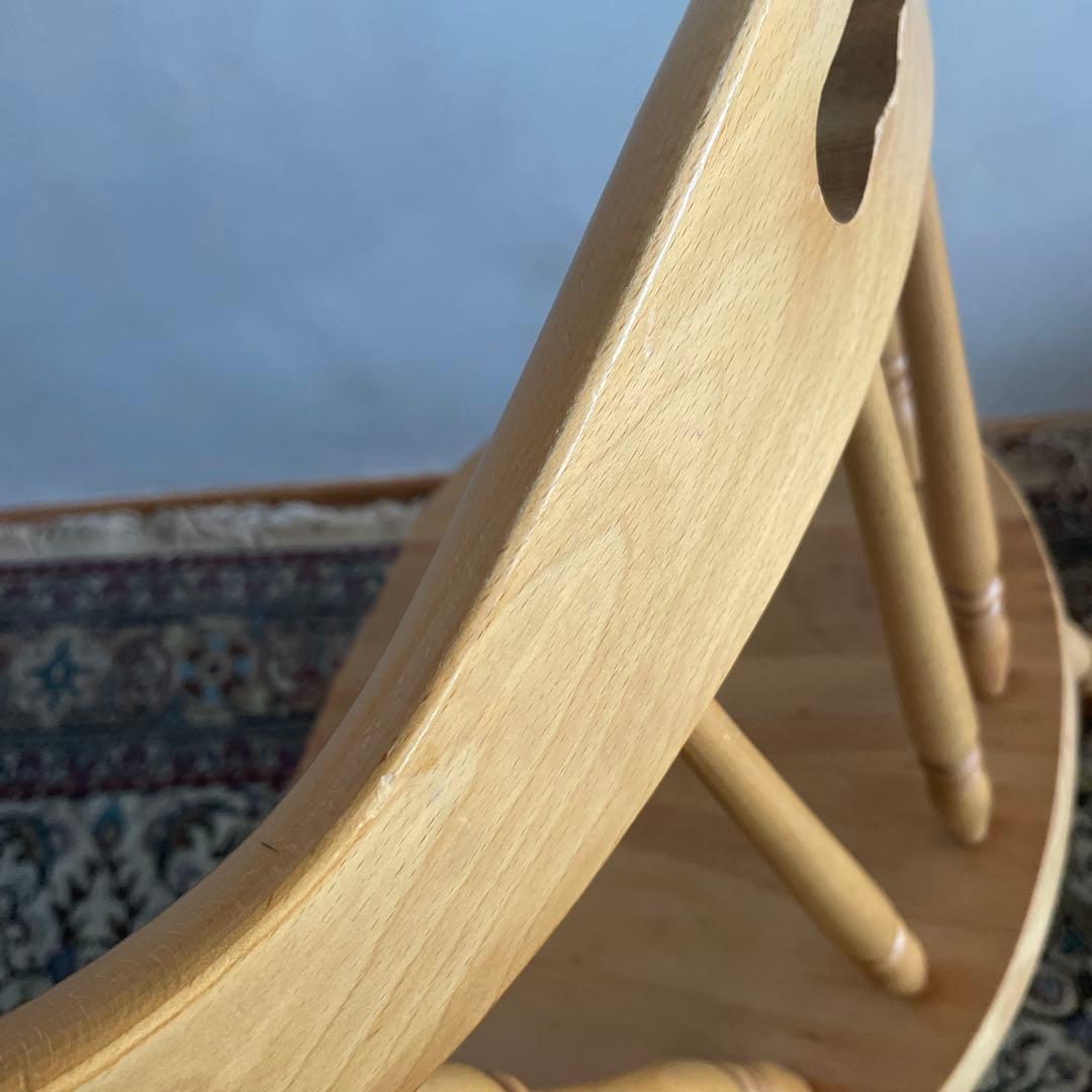 柏木工　ダイニングチェア　ウィンザーチェア　1脚　②