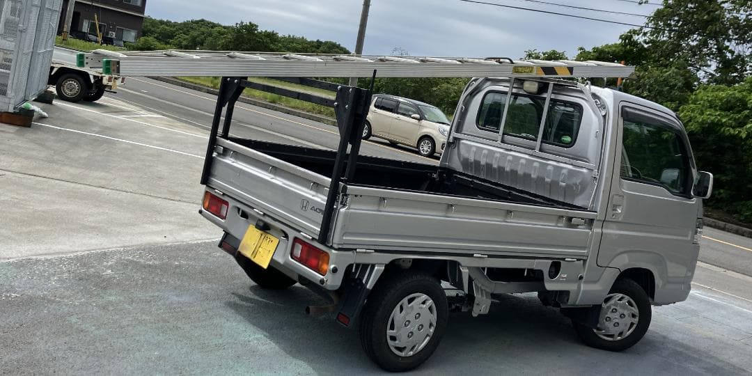 軽トラ　ヤグラ　櫓　カラー青色