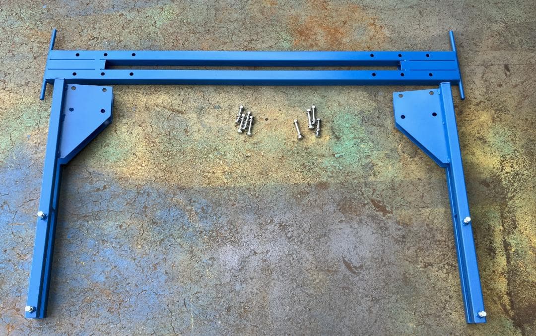 軽トラ　ヤグラ　櫓　カラー青色