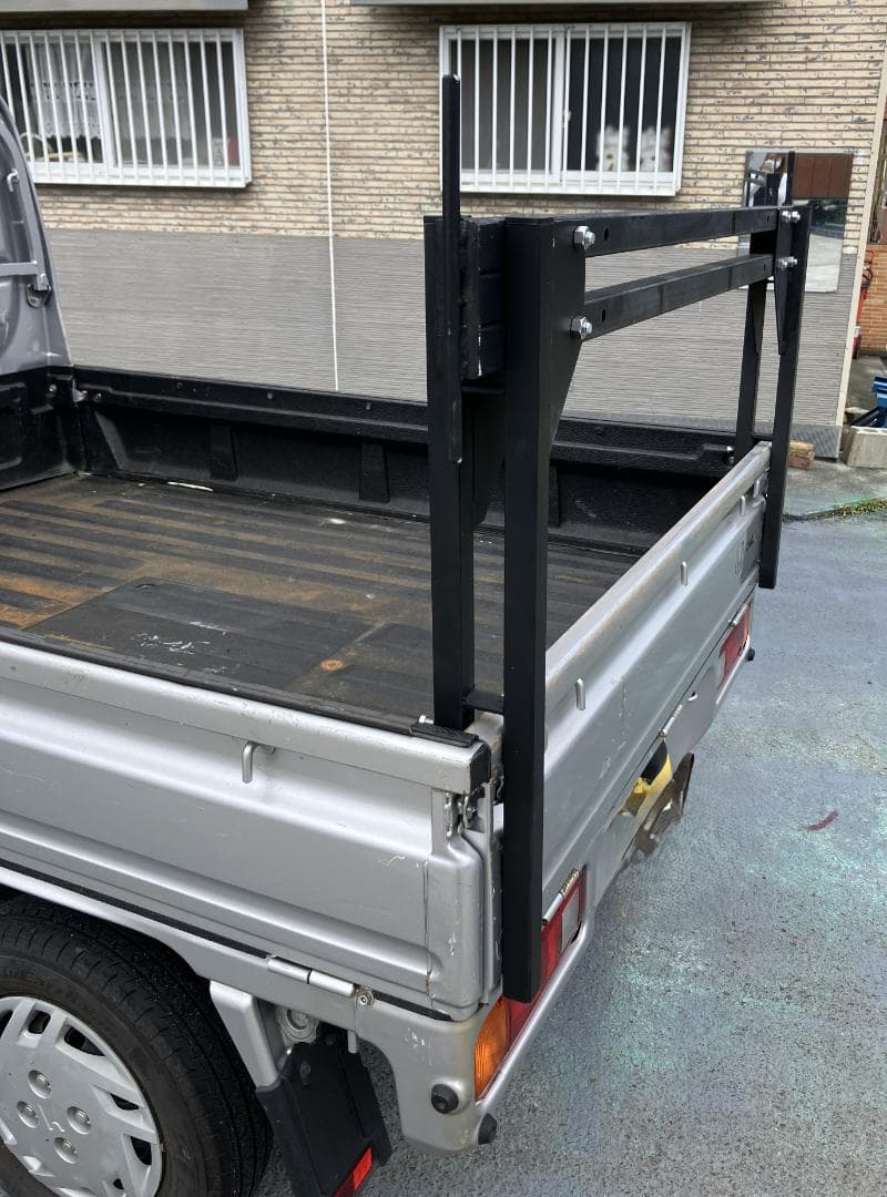 軽トラ　ヤグラ　櫓　カラー青色