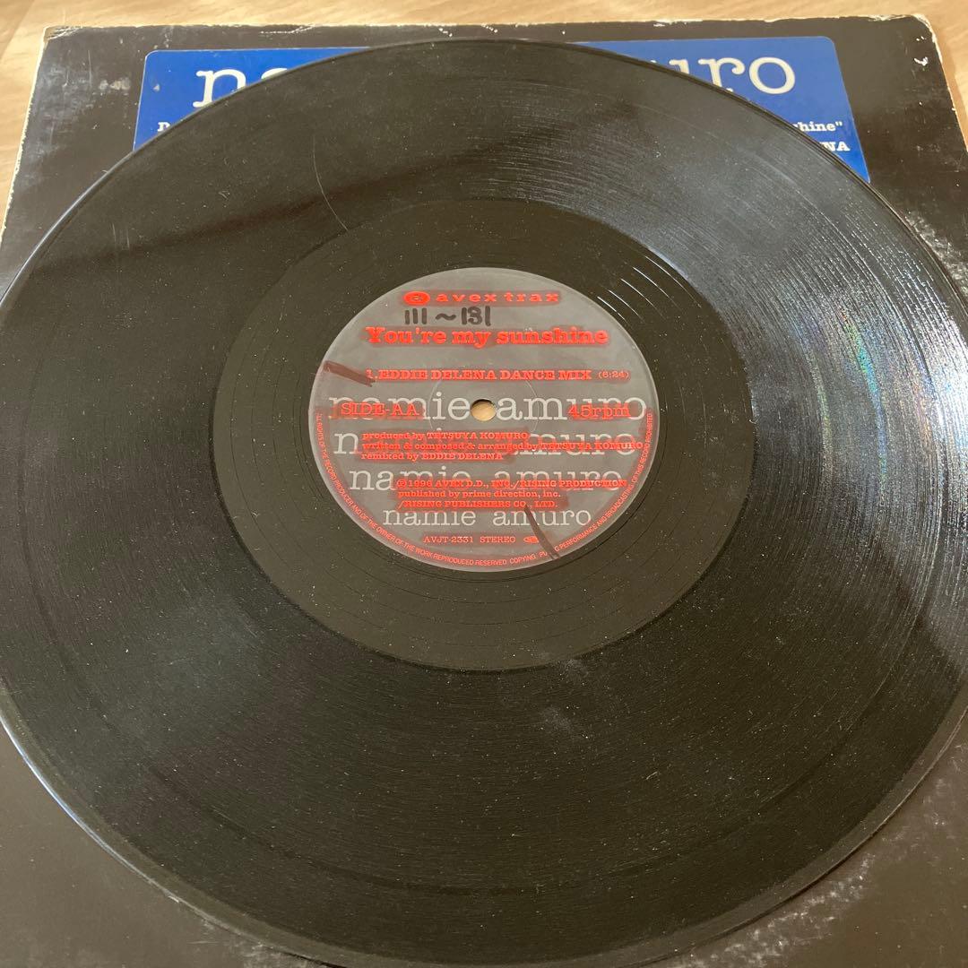 namie amuro You're my sunshine レコード