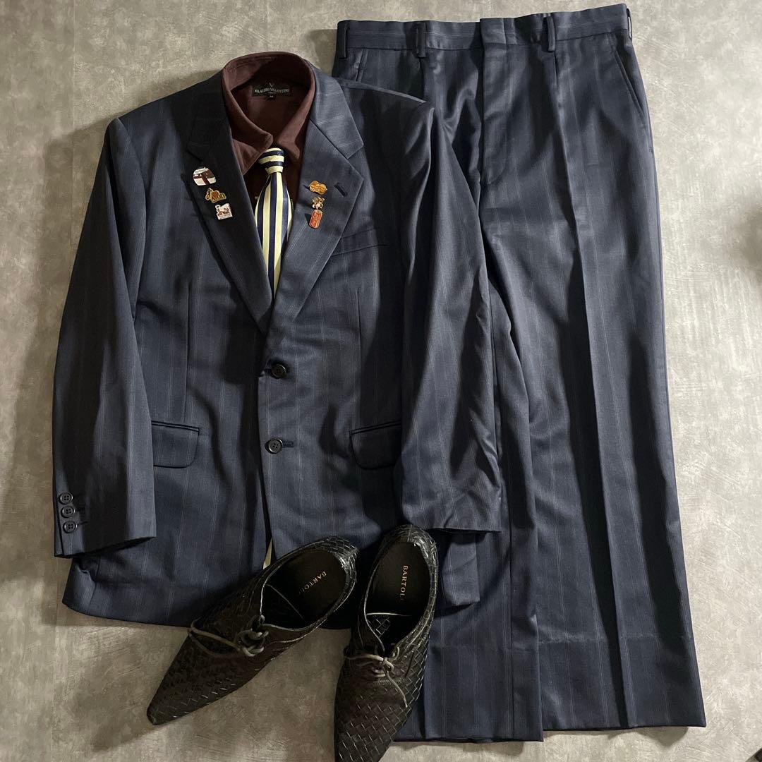 90'sVintage セットアップスーツ YOHJI YAMAMOTOネクタイ