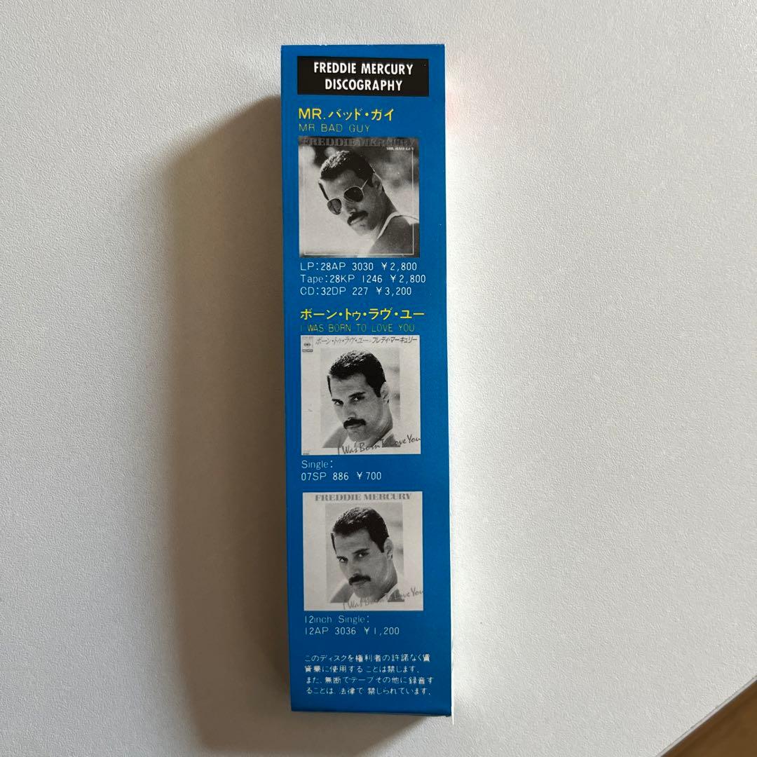 フレディ・マーキュリー / MR. バッド・ガイ 国内盤CD・税表記なし箱帯付き