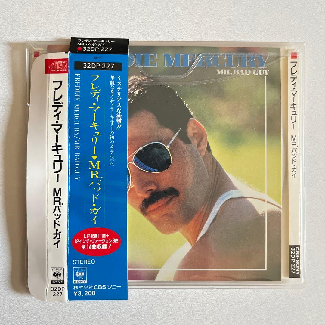 フレディ・マーキュリー / MR. バッド・ガイ 国内盤CD・税表記なし箱帯付き