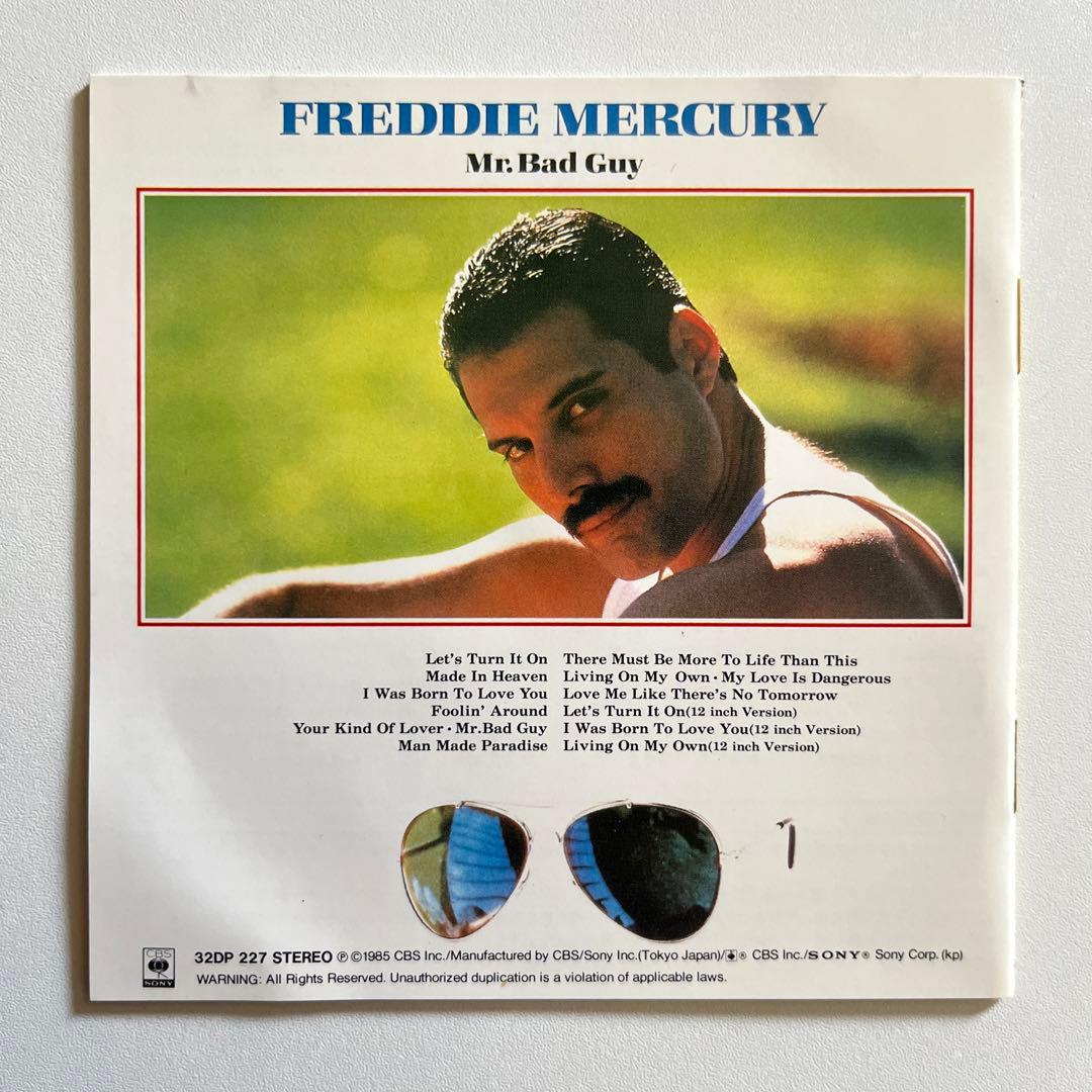 フレディ・マーキュリー / MR. バッド・ガイ 国内盤CD・税表記なし箱帯付き