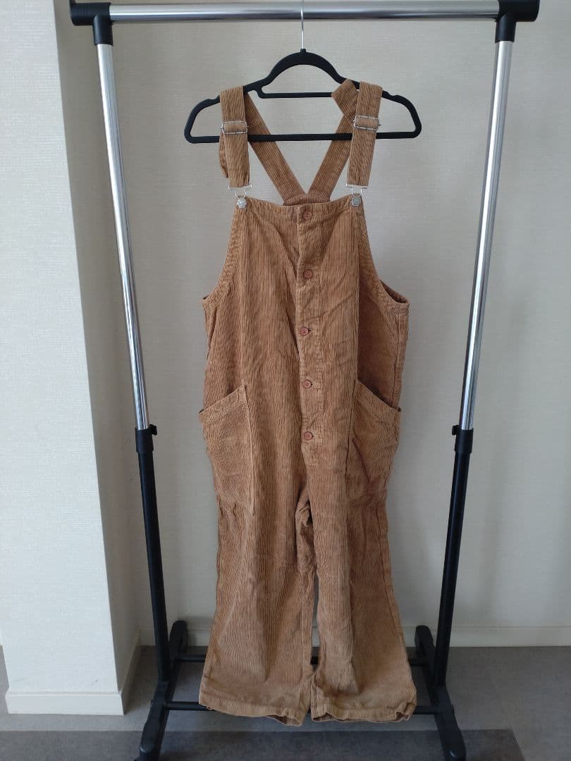 HARVESTY 　ハーベスティ コーデュロイ オーバーオール 　美品
