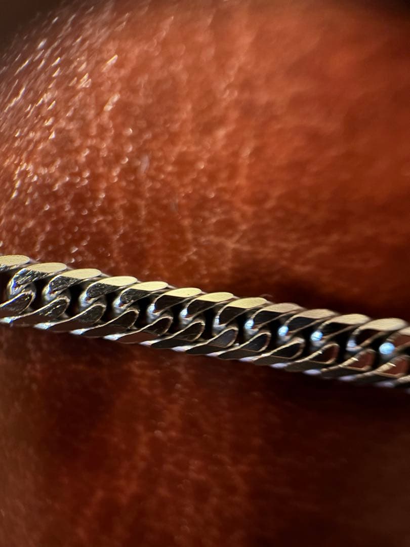 pt850 喜平アンクレット　プラチナ喜平