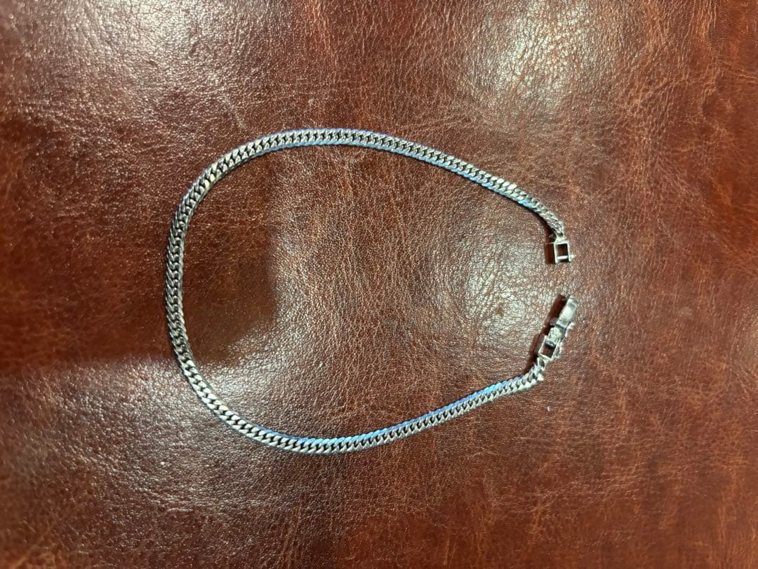 pt850 喜平アンクレット　プラチナ喜平