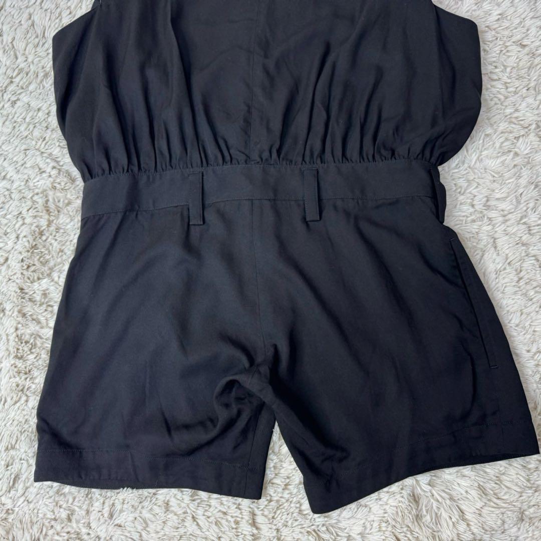 LIMI feu リミフゥ サロペット オールインワン ヨウジヤマモト 変形 黒