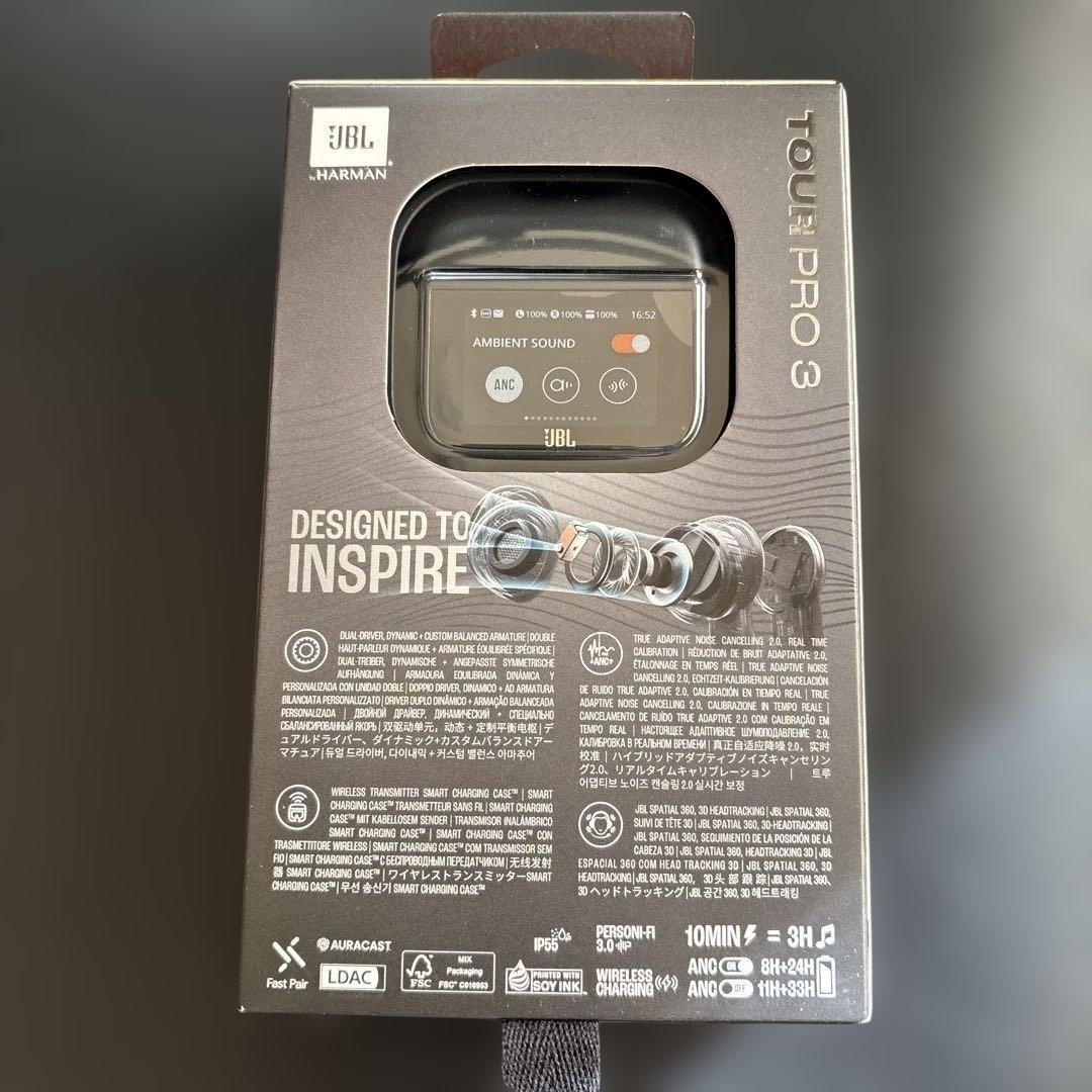 【新品・未開封品】JBL Tour Pro 3 ワイヤレスイヤホン