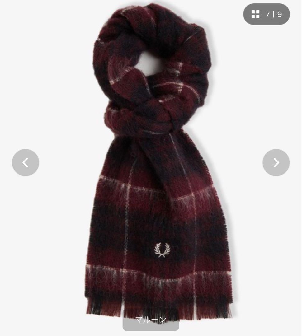 Fred perry マフラー　フレッドペリー　スカーフ