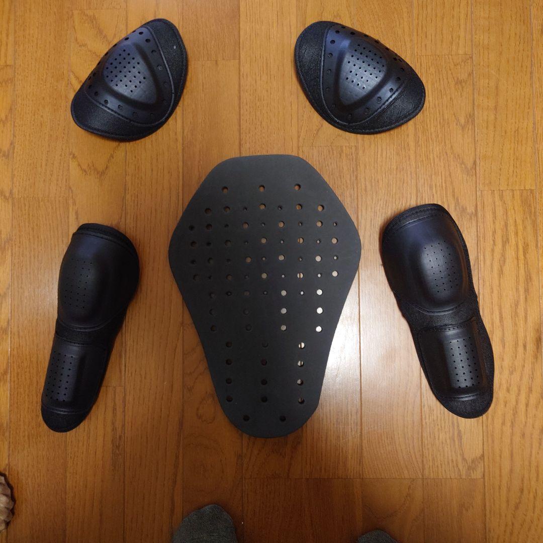 YAMAHA ライディングジャケット L ブラック/レッドメッシュタイプ