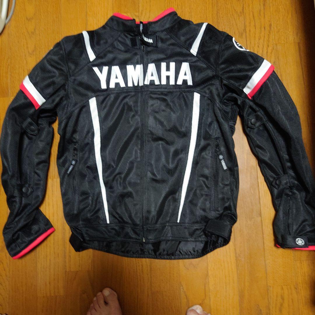 YAMAHA ライディングジャケット L ブラック/レッドメッシュタイプ