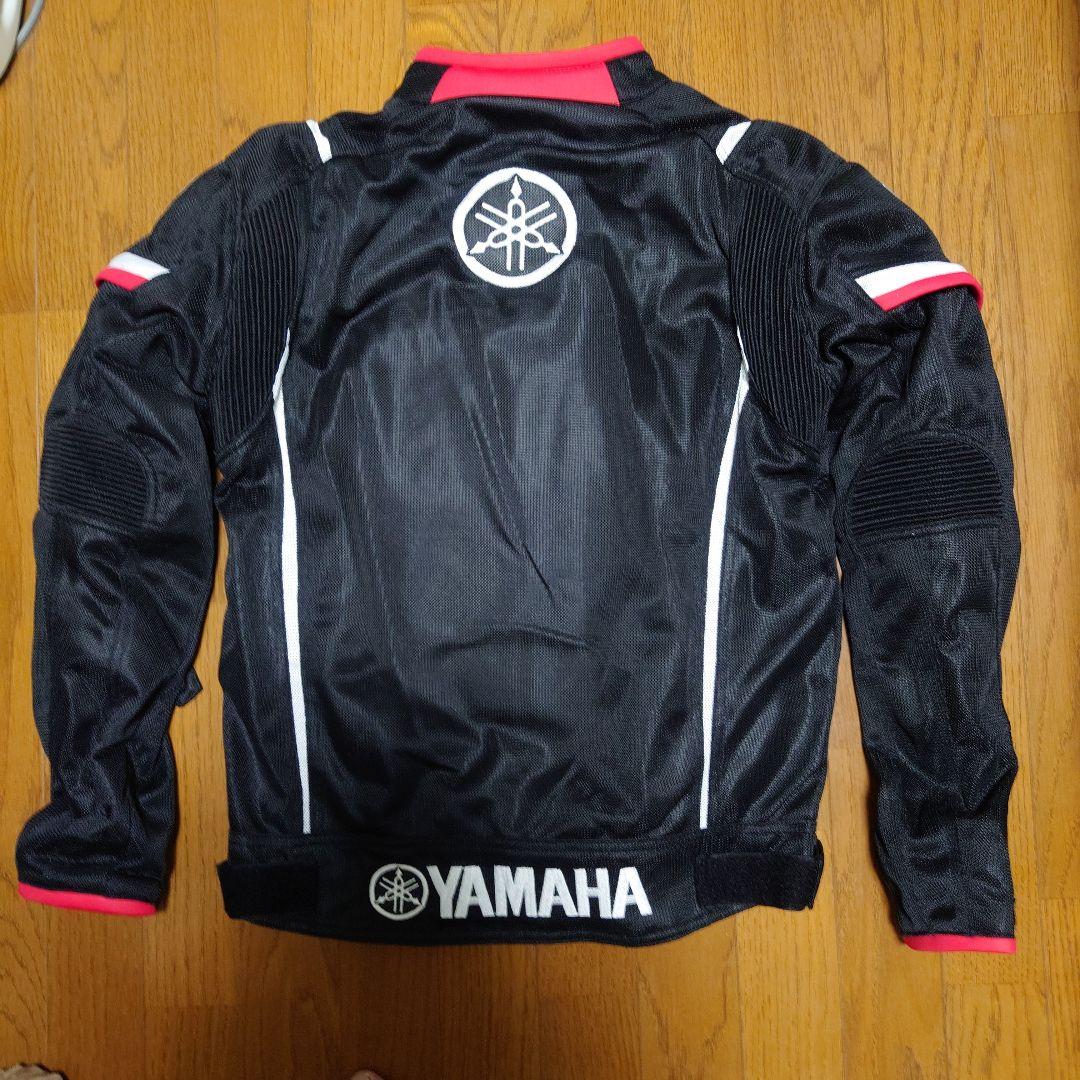 YAMAHA ライディングジャケット L ブラック/レッドメッシュタイプ