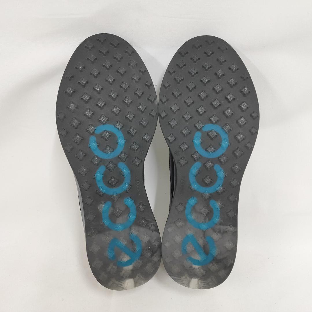 ○★新品未使用 エコー エススリー ゴアテックスゴルフシューズ ブラック25cm