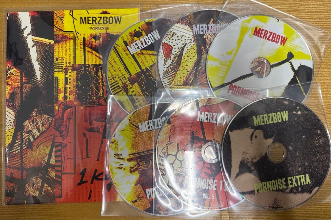 200部限定 MERZBOW PORNOISE 1 KG 6枚組 CD