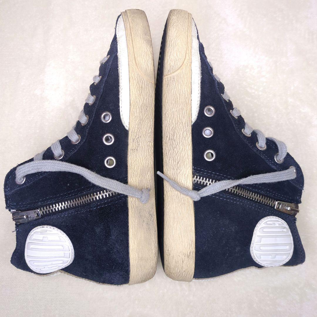 ゴールデングース✨️ FRANCY　ハイカットスニーカー　スエードレザー　35