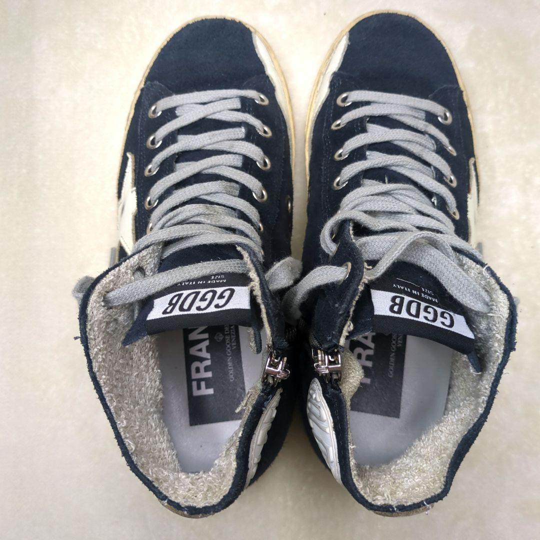 ゴールデングース✨️ FRANCY　ハイカットスニーカー　スエードレザー　35