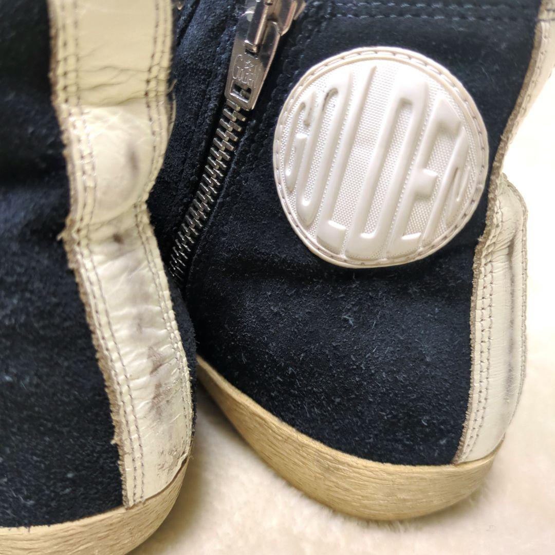 ゴールデングース✨️ FRANCY　ハイカットスニーカー　スエードレザー　35