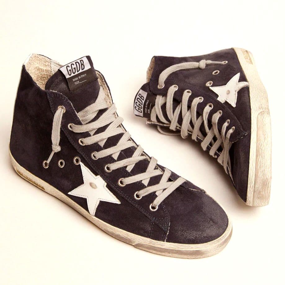 ゴールデングース✨️ FRANCY　ハイカットスニーカー　スエードレザー　35