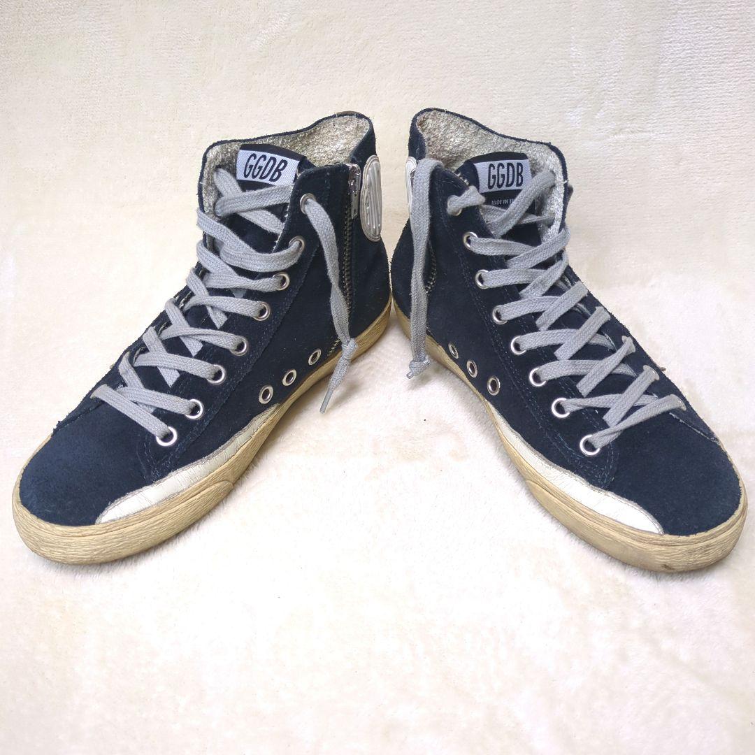 ゴールデングース✨️ FRANCY　ハイカットスニーカー　スエードレザー　35