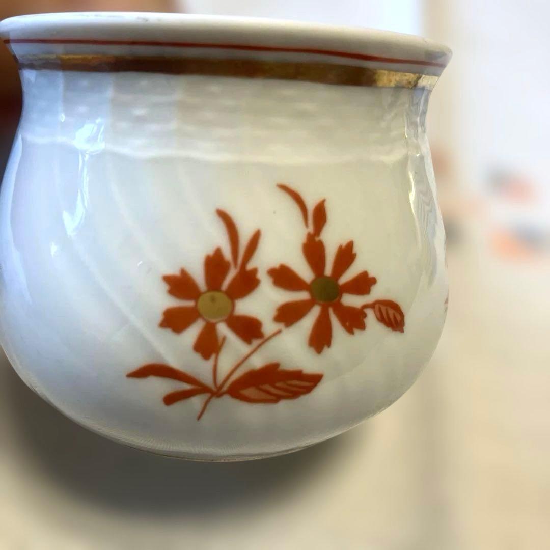 リチャード ジノリ レッドコック 小皿 5枚 ミルクポット