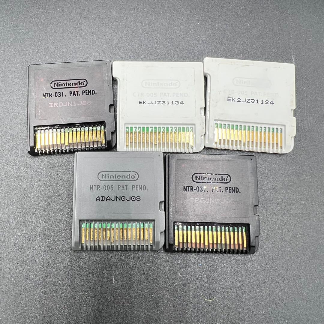 3DS/DS ソフト　まとめ売り　ポケモン　ソウルシルバー　ホワイト2