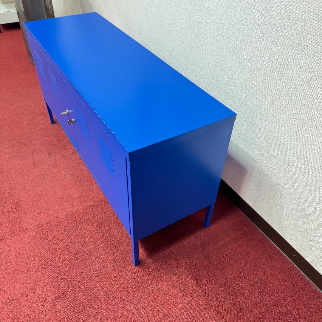 東京23区送料無料　IKEA イケア PS キャビネット ブルー 青 廃盤