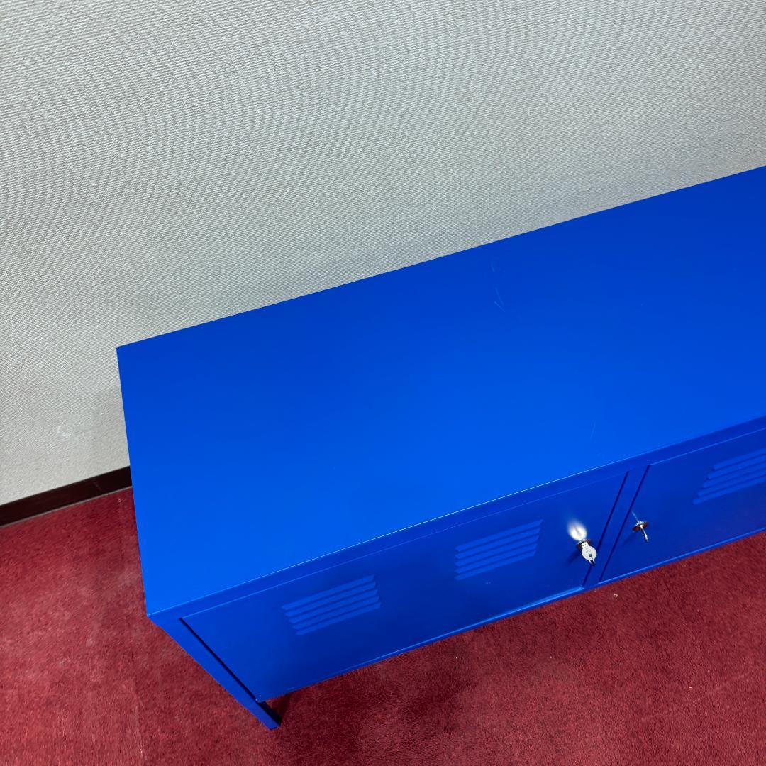 東京23区送料無料　IKEA イケア PS キャビネット ブルー 青 廃盤