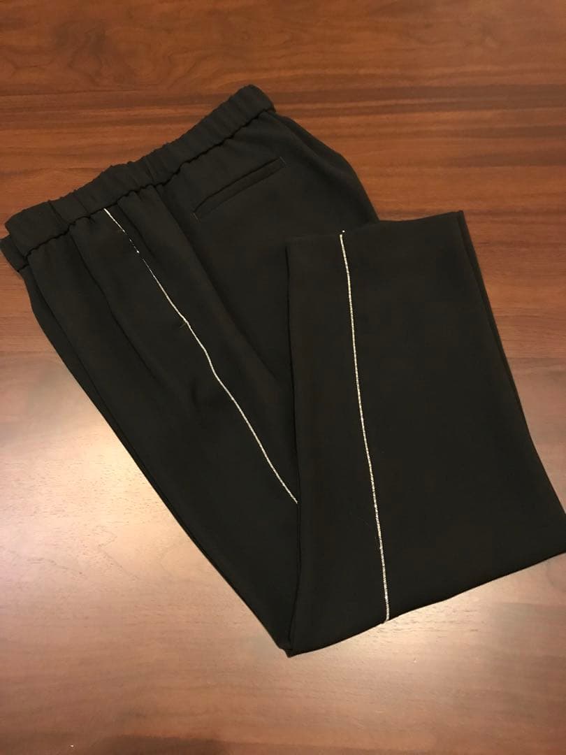 【PESERICO】モニーレ付きプルオンパンツ　★春夏物