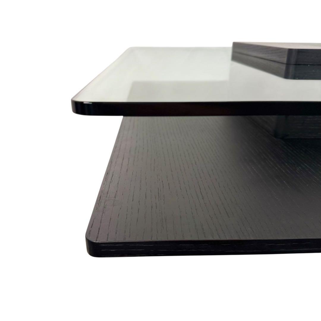 HR876 armonia ガラス天板　　センターローテーブル