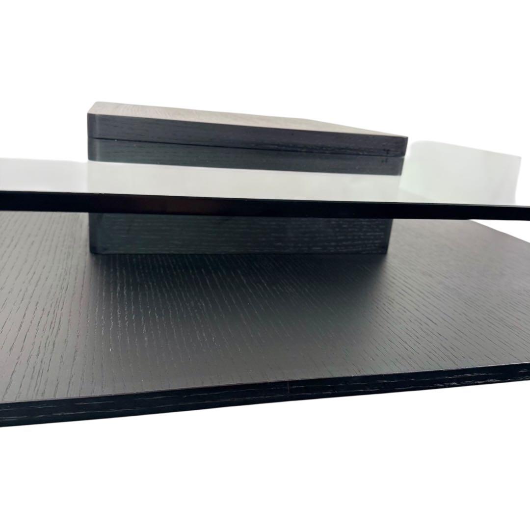 HR876 armonia ガラス天板　　センターローテーブル